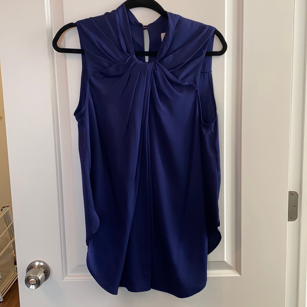 MM.Lafleur Silk High-Neck Tank Too Size 0